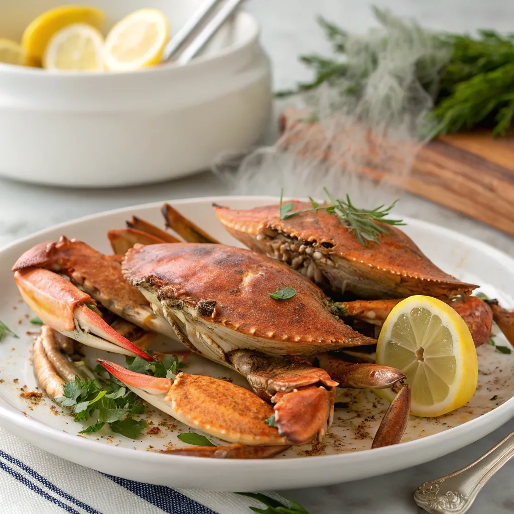 Delicious crab dish